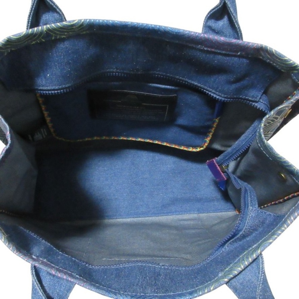 Kurt Geiger Denim Iridescent Tote - Picture 8 of 11